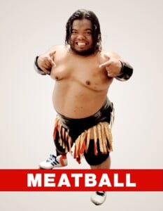 MeatBall micro wrestler