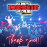 Mini Dwarfanators wrestling